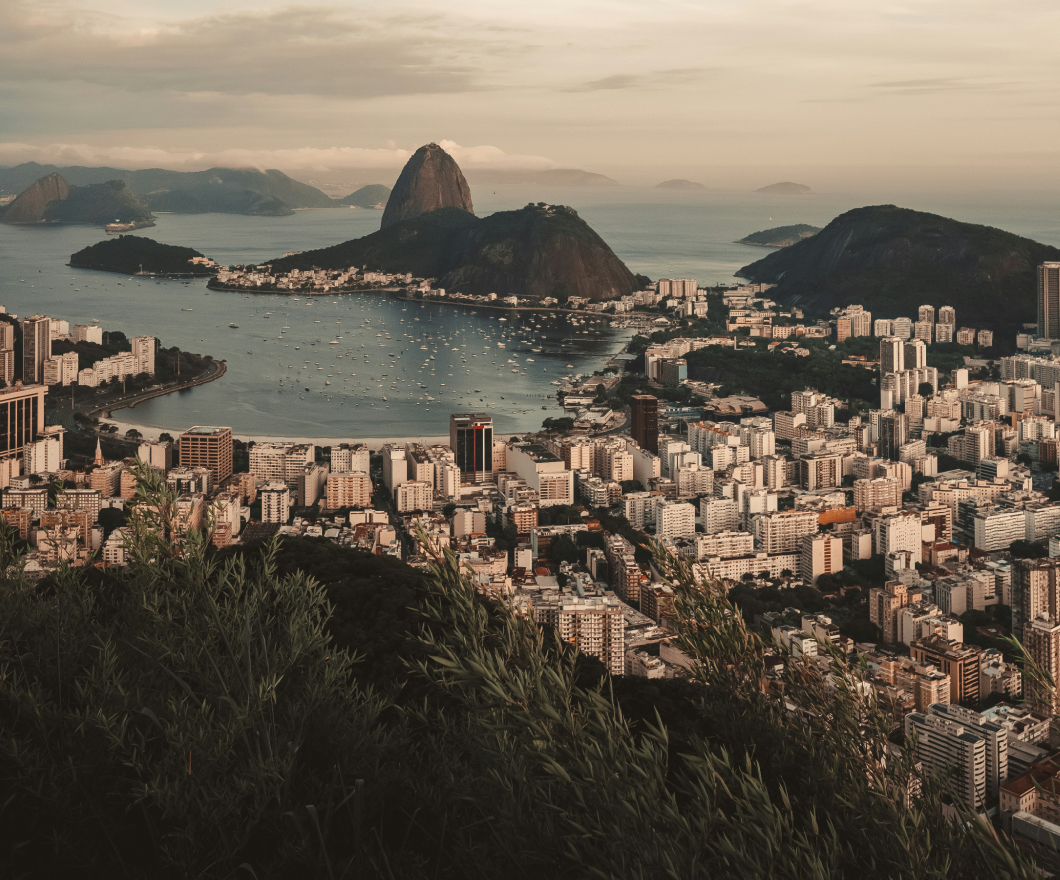 Imagem aérea do Rio de Janeiro